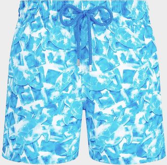 Vilebrequin Men & apos;s Abstract Turtles Swim Shorts
