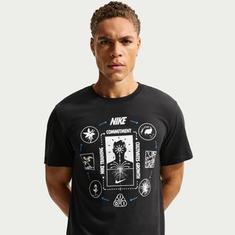 Nike Mens T-Shirt in Black | IH1949-010
