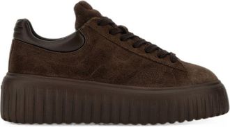 Hogan H strepen leren sneakers