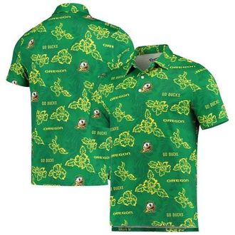 Reyn Spooner Mens Reyn Spooner Green Oregon Ducks Performance Polo at Nordstrom, Size Medium