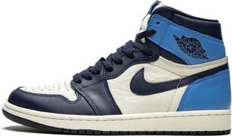 Nike Jordan Sneakers, female, Multicolor, 11 UK, Obsidian University Blue Retro High OG