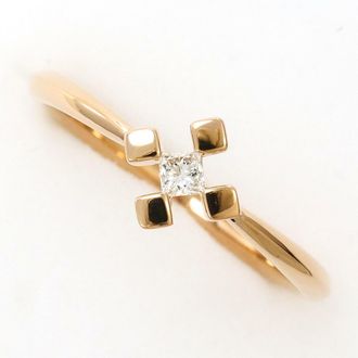 C&A Pink Gold Pink Gold (18K) Band Ring (Pre-Owned)