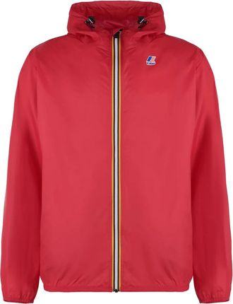 K-Way Le Vrai 4.0 Claude hooded jacket - Red