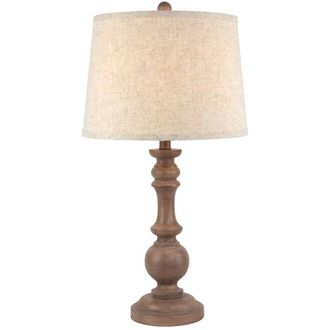 Hill Interiors Seraphia Table Lamp (UK Plug) in Brown