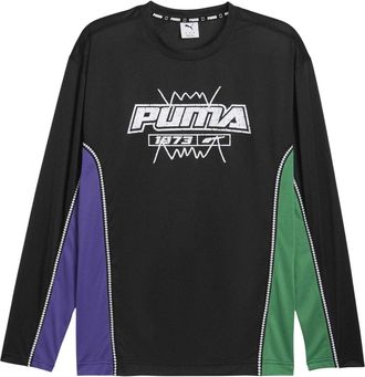 Puma Heren Hoopaverse Schietprestaties Langsleeve Top (Zwart)