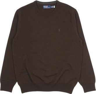 Polo Ralph Lauren Rondgebreide trui - Heren - Ronde hals truien - Rood - 2XL - Truien & Vesten