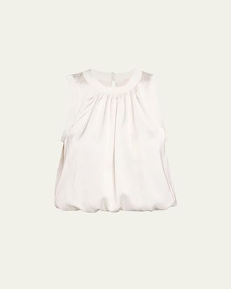 Cinq &agrave; Sept Peia Satin Bubble Top