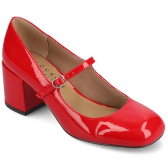 Journee Collection Women & apos;s Okenna Medium and Wide Width Pumps