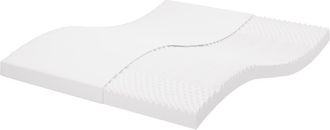 vidaXL Vidaxl - Colch&oacute;n De Espuma De 7 Zonas Dureza 20 Ild Blanco 180x200 Cm