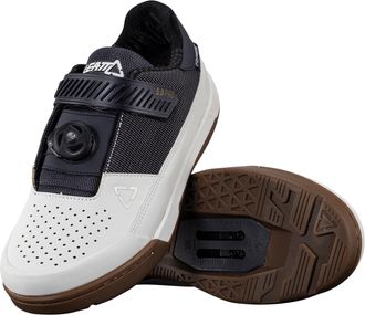 Leatt Mens Scarpe MTB Proclip 5.0 Con Sistema Intelligente Di Lacci Cycling Shoe, White, 11.5 UK