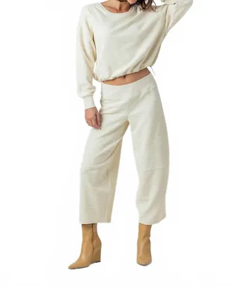 Sundays Audelia Boucle Pants In Coconut Milk