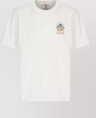 Casablanca cotton printed t-shirt