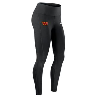Nike Washington Commanders Epic Fast Nike Womens Dri-FIT NFL Leggings in Black | 01N3912Z9E-DUN