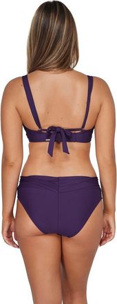 Sunsets Unforgettable Bikini Swim Bottoms in Paradise Plum at Nordstrom, Size X-Large