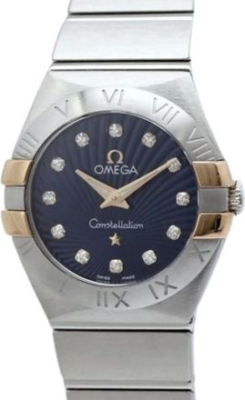 Omega Orologio da polso vintage Pre-owned - - Pre-owned - Donna - Blu - ONE SIZE
