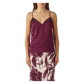 Twinset Mujer, Camisetas, P&uacute;rpura, Talla: M