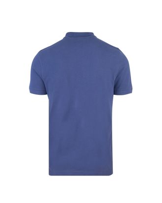 K-Way Mens Polo Amedee Piquet Blue Cotton Shirts T-shirts And Polos