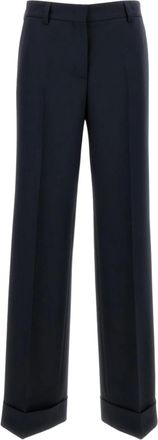 Cellar Door Tailored Trousers With Cuffed Hem