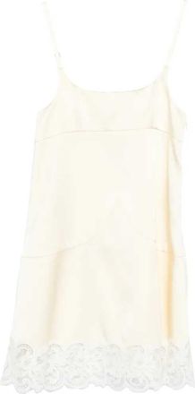 Stella McCartney Stella McCartney Minikleid mit Spitzenbesatz