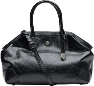 Ash Justine Handtas - Dames - Tassen - Zwart - Maat: ONE Size Leer