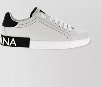 Dolce & Gabbana leather low-top sneakers