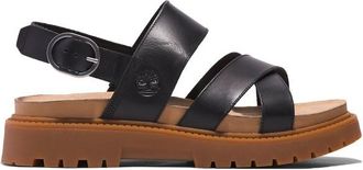 Timberland Clairemont Way Cross-Strap Sandal Sandalen f&uuml;r Damen | braun