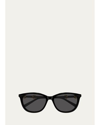 Gucci Generation Horsebit 56MM Round Sunglasses