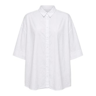 Transit Par-Such Cfdtrcm224-00 Shirt - female - Transit - Shirts - White - XL - Blouses & Shirts