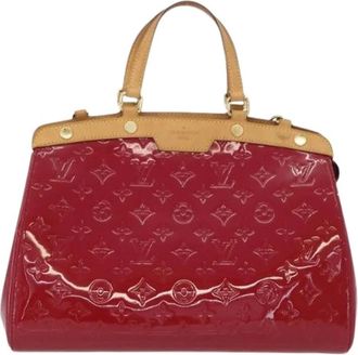 Louis Vuitton Pre-owned Handbags, female, Red, Size: ONE SIZE Pre-owned Blair Monogram Vernis