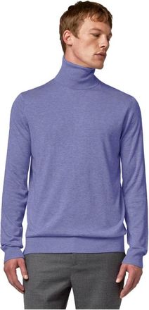 Alpha Studio Heren, Truien, Paars, Maat: 2XL Zijde