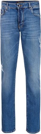 Billionaire Boys Club Super Straight Cut Lion - Heren - Slim Fit Jeans - Blauw - W26 - Katoen - Jeans