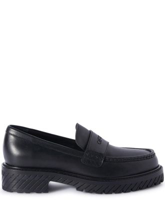Off-white Combat loafers - women - Bovine Leather (top grain)/Bovine Leather (top grain)/Bovine Leather (top grain)/Rubber - 37 - Black