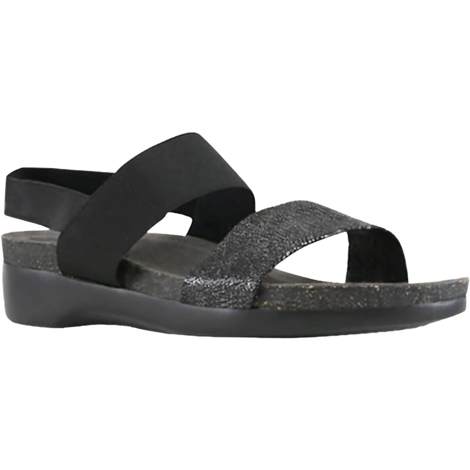 Sandales Femme Munro Darian 6603 Multi Bretelles - Taille 6.5 M, Argent Ancien, Neuf Sans Emballage