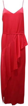 Twinset 231Tp 2430 00453 Azalea Dress - Dames - Casual kleedjes - Rood - L - Kleedjes