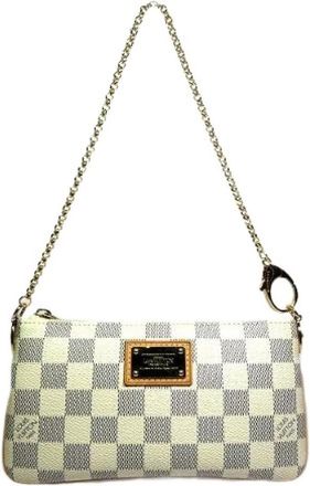 Louis Vuitton Pre-owned Mini Bags, female, White, Size: ONE SIZE Pre-owned Canvas Mini Bag