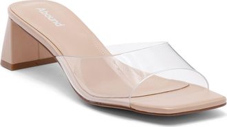 Abound Jenny Mule Sandal in Clear at Nordstrom Rack, Size 6.5