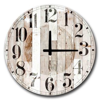 Asir Group LLC Reloj De Pared De Mdf, Reloj Decorativo. Clock Multicolor