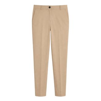 iBlues Cropped Trousers, female, Beige, Size: M Cropped Trousers