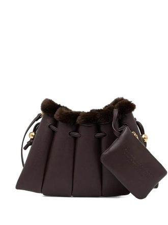 Themoir&egrave; trim-detail cross body bag - Brown