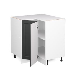Vicco Armario De Esquina R-line, Antracita Casa De Campo, 75.6 Cm, Et Antracita