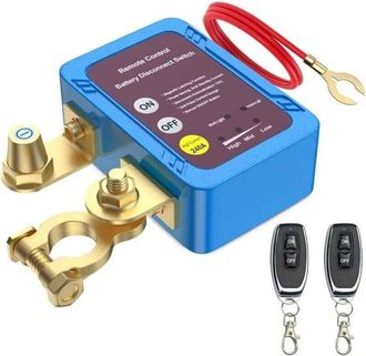 OEM Interrupteur De Coupure De Batterie - 12 V - 240 A - Para Coche Barco Autocaravana Camion Atv - Autom&aacute;tico Con Mando A Distancia - 1 Unidad