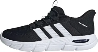 adidas (WMNS) adidas Cloudfoam Flex Rapidfit Shoes Core Black Cloud White Silver Metallic HP7002