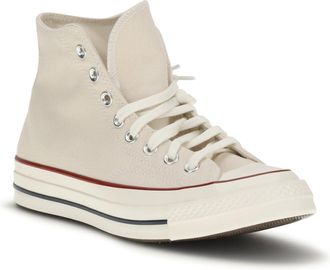 Converse Unisex Sneakers Chuck 70 Parchment-Garnet-Egret Upper: Cotton Trainers Parchment/garnet/egret
