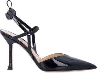 Fendi Black Slingback Pumps