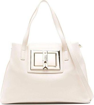 Love Moschino Womens Shoulder Bag Ivory Polyurethane