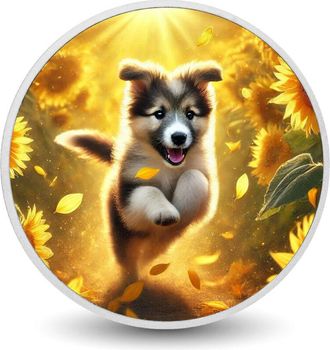 OEM Moneda De 1 Oz sunflower Sprint: A Glow Of Happiness