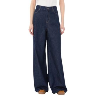 Max Mara Dames, Jeans, Blauw, Maat: XS Katoen