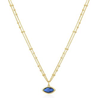 Glanzst&uuml;cke M&uuml;nchen Womens Female Sterling Silver Necklace - Gold - One Size