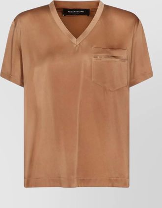 Fabiana Filippi short-sleeve v-neck t-shirt