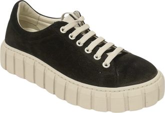 Bueno Womens Talia Sneaker In Black Suede